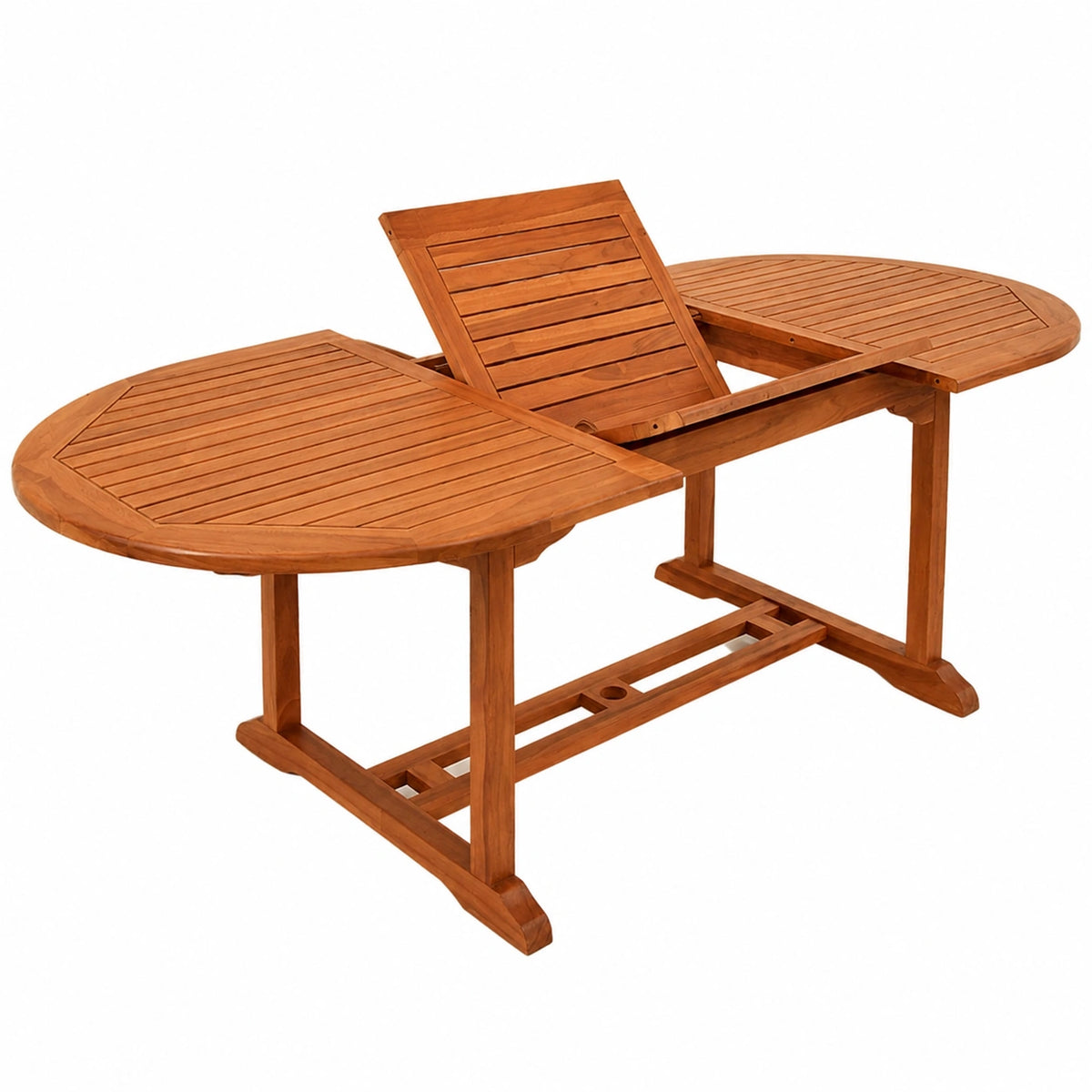 Salon de jardin, extensible, 8 places, 200 x 100 x 74 cm, pour la terrasse ou le jardin